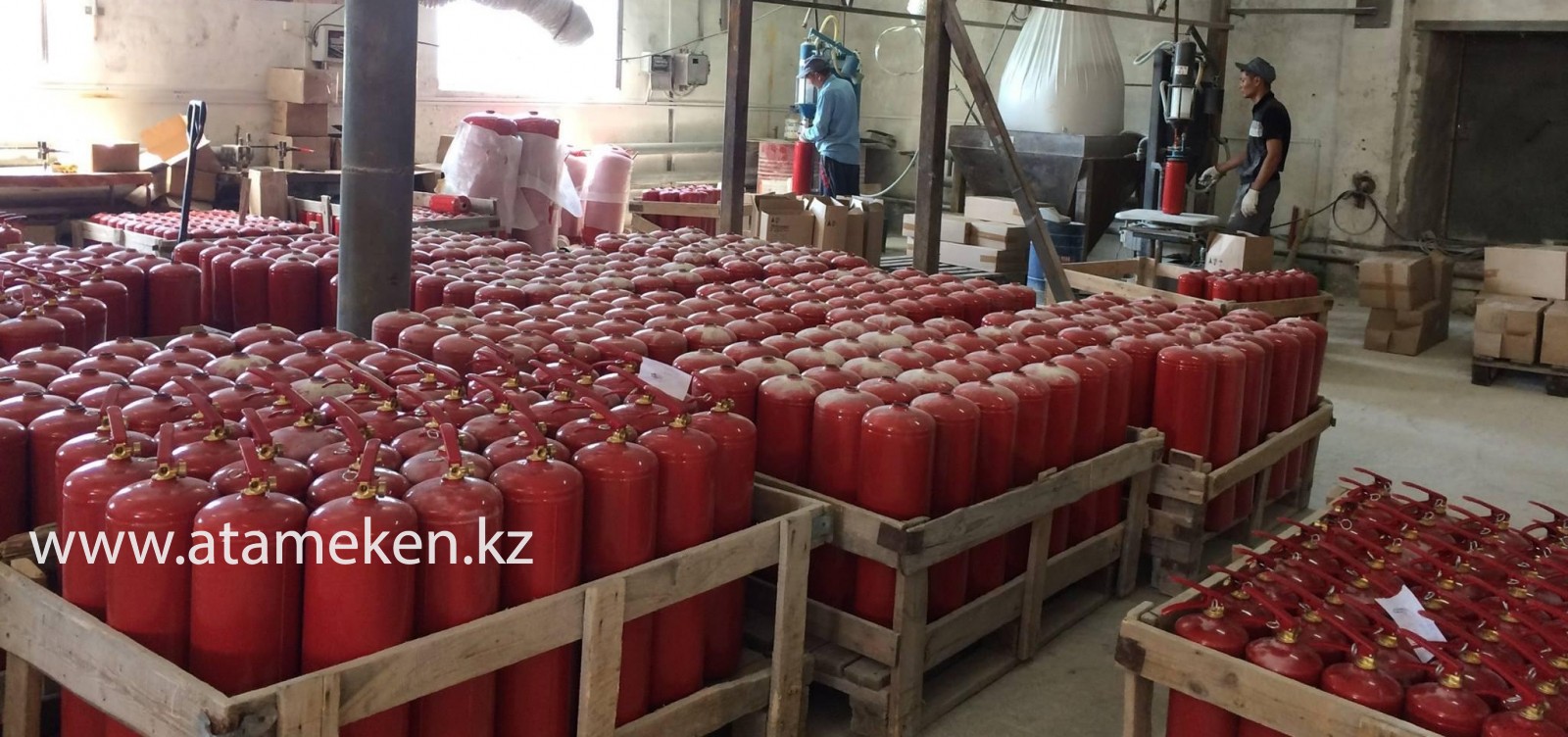 ОГНЕТУШИТЕЛИ MADE IN AKTOBE ПРЕТЕНДУЮТ НА ЗВАНИЕ ЛУЧШЕГО ТОВАРА СТРАНЫ